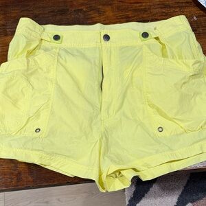 Free People Yellow Women's Shorts